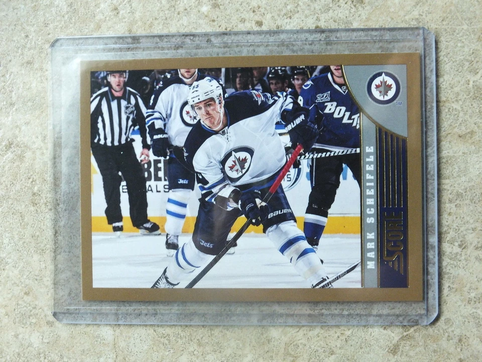 13-14 Panini Score #540 Gold Border Parallel MARK SCHEIFELE - Image 1 of 1