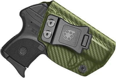 Amberide IWB KYDEX Holster Fit Ruger LCP 380 Auto Conceal Carry Inside Waistband - Image 1 of 4