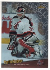 MARTIN BRODEUR 1999-00 Finest OVERSIZED #3 NEW JERSEY DEVILS