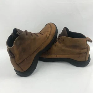  Justin Lace Up All Leather Brown Casual Boots 1202 Men’s Size 12 - Picture 1 of 6