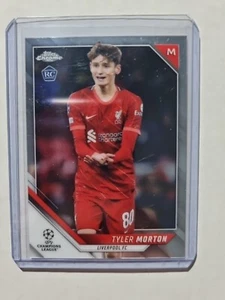 2021-22 Topps Chrome Uefa Soccer ROOKIE #87 Tyler Morton - Picture 1 of 2