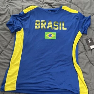 New Replica Brazil Soccer Jersey-- Medium - Picture 1 of 4