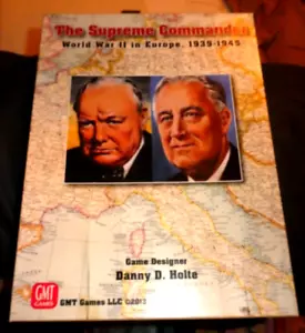 The Supreme Commander - GMT - New UNPUNCHED COMPLETE - Picture 1 of 4