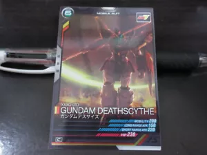 Gundam Arsenal Base card LX04-034C Gundam Deathscythe NORMAL NM - Picture 1 of 2