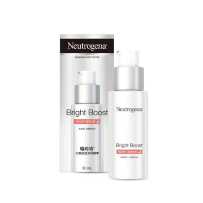 SUERO NOCTURNO NEUTROGENA BRIGHT BOOST 30 ml AA2G + Retinol Foto 1 de 2