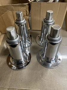 Chrom Ersatzbeine, 6 Zoll verstellbar - 4er Set Restaurantausrüstung - Bild 1 von 4