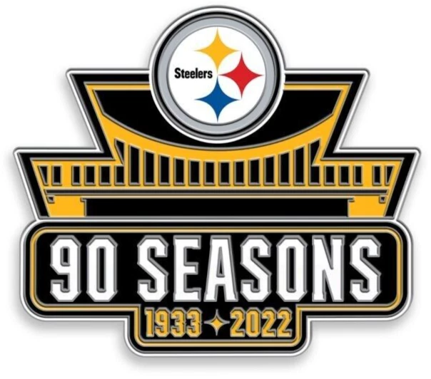 Pin de solapa temporada 90 de los Pittsburgh Steelers Foto 1 de 1