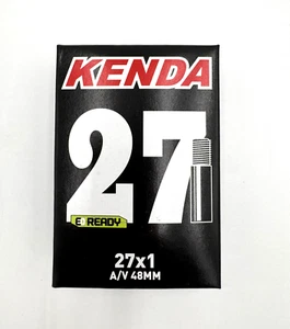 Kenda 27" x 1 Schrader AV48mm Long Valve Bike Tube - Picture 1 of 4
