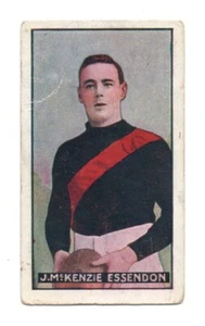 1906 - 07 Sniders & Abrahams ESSENDON - J. McKENZIE - Picture 1 of 2
