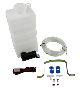 Universal Windscreen Washer Bottle 12V Kit - Upright Bottle #FWKF2 - Picture 1 of 5