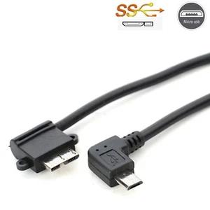 micro usb 2.0 to USB 3.0 Micro B Cable Connector For Hard Drive Smartphone GM - Picture 1 of 11