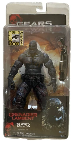 NECA 2009 SDCC Comic Con Exclusive Gears of War Lambent Grenadier Figure NEW Cover