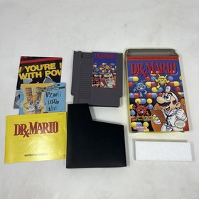Dr Mario (Nintendo Entertainment System NES, 1990) Completo en Caja - Probado