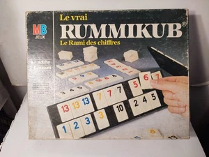 JEU MB - LE VRAI RUMMIKUB - VINTAGE 1986 - COMPLET - Imagen 1 de 8