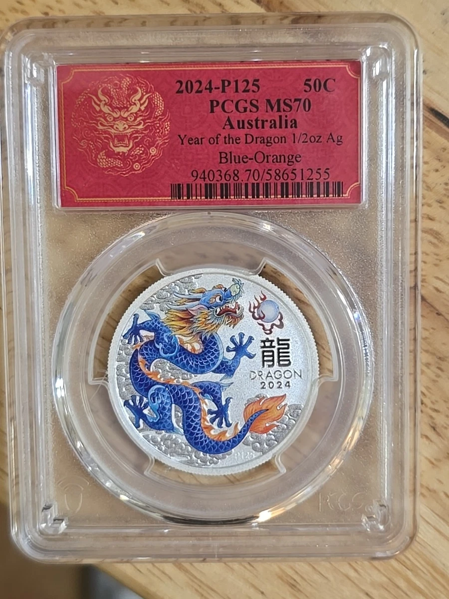 Australian Lunar MS 70 PCGS Certified Silver Bullion Coins for