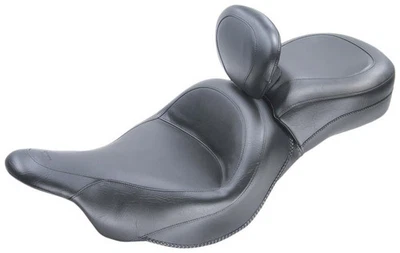 Asiento Mustang Wide Touring de dos piezas con respaldo para conductor - De colección 79661 Foto 1 de 4