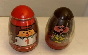 Vintage Hasbro 1978 Weebles Lot Of 2 Girls Witch & #1 Sport - Picture 1 of 7