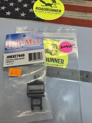 HMXE7949 HELI-MAX BATTERY FRAME MOUNT for: NOVUS CP - Image 1 of 4