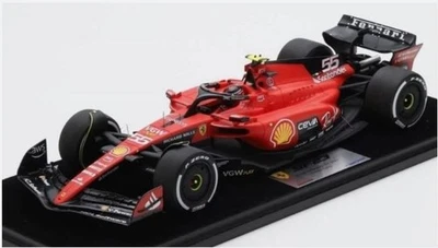 LOOKSMART LS18F1054 FERRARI F1 WINNER SINGAPORE GP 2023 SAINZ 1/18 SCALE MODEL - Immagine 1 di 2
