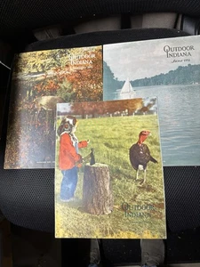 3 Vintage Outdoor Indiana Magazines - Imagen 1 de 4