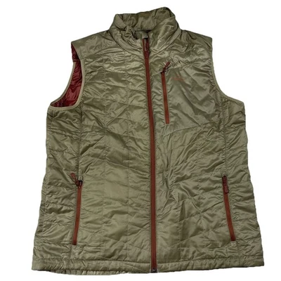 LL Bean Puffer Vest Mens XL Primaloft Packaway Green Full Zip Insulated 04082 S2 - Image 1 of 4