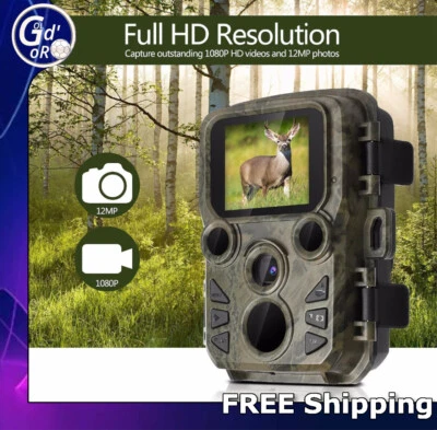 Camara de Caza Infrarrojo 12MP 1080P Full HD Vision Nocturna Hunting Cam Night V - Image 1 of 4