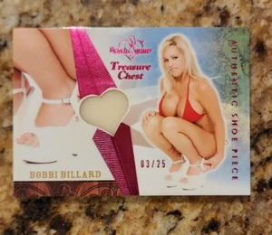 Benchwarmer Treasure Chest Bobbi Billard Shoe Card 0/25 - Picture 1 of 2