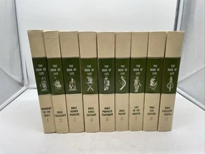 "The Book of Life" COMPLETE 9 Volume Set 33rd EDITION (1972) Bible Stories - Picture 1 of 17