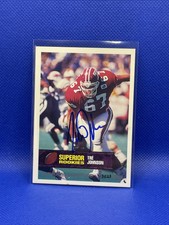 1994 Superior Rookies Autographs #34 Tré Johnson #/4000