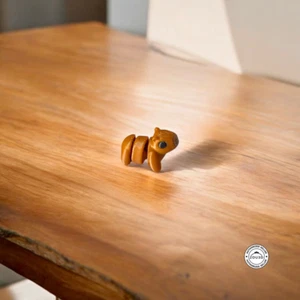 Lindo Mini Animal Flexi Articulado Regalo Impreso en 3D - Capibara Bebé - Imagen 1 de 2