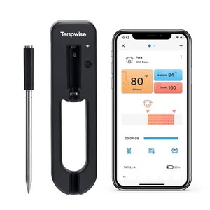Tempwise Bluetooth Fleischthermometer Kabellos Sonde Smoker Grill Küche IP67 C/F - Bild 1 von 11