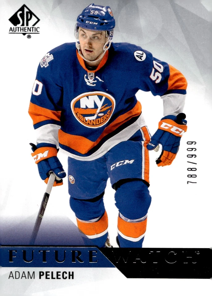 Adam Pelech - 2015-16 Upper Deck SP Authentic Future Watch /999 Rookie Card #222 - Image 1 of 2