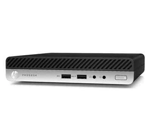 HP ProDesk 405 mini G4 AMD Ryzen 5 Pro 2400GE 8GB RAM 256GB nvme Win11 Pro WiFi - Bild 1 von 5