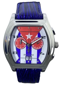 Cuban chronograph Watch With Famous Poem Abdala 1869 by Jose Marti - Picture 1 of 8