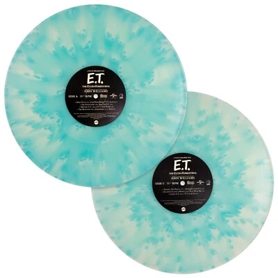 E.T. the Extra-Terrestrial Soundtrack Full Moon Colored Vinyl  2xLP Record - Image 1 of 4