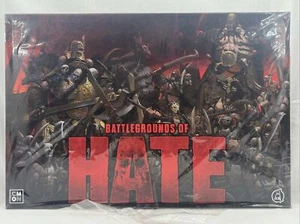 CMON Battlegrounds Of Hate Guillotine Games Kickstarter Open Box Cut Cello READ - Picture 1 of 3
