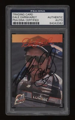 1994 Dale Earnhardt PSA DNA Pro Set Racing Auto Autograph #PW16 RARE Invest NOW - Image 1 of 2