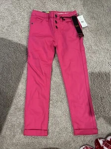 Lee girl’s solid Pink pants size 6 Nwt New - Picture 1 of 7