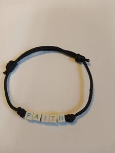Motivierend Inspirierend Nylon Garn Armband/Perlen - Bild 1 von 1
