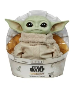 Star Wars Mandalorian The Child 11" Plush Baby Yoda Doll By Mattel GWD85 - Picture 1 of 1