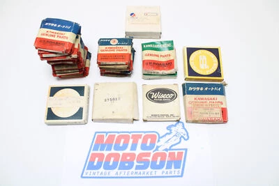 Kawasaki Genuine Piston Rings Lot Vintage Bulk - Image 1 of 4