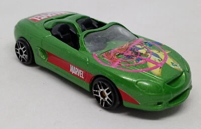 Maisto Green Mustang Mach III Marvel Jean Grey Loose Diecast 1:64 2003 - Image 1 of 4