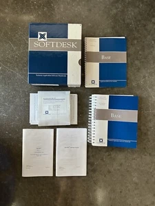 Vintage AdCADD Autodesk Softdesk Arch Base Software DOS Windows Ver. 12.14 - Picture 1 of 5