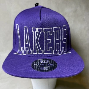 Los Angeles Lakers Herren NBA SnapBack Mütze Kappe lila & weiß Ultra Game OSFM - Bild 1 von 6