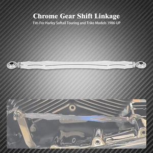 Palanca de enlace de cambio de aluminio Chrome Gear apta para Harley Touring Softail Breakout - Imagen 1 de 13