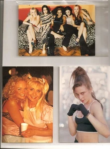 Vintage Set of 3 Spice Girls 4 x 6 Photo Cards SGPC110 - 1997 - Picture 1 of 2
