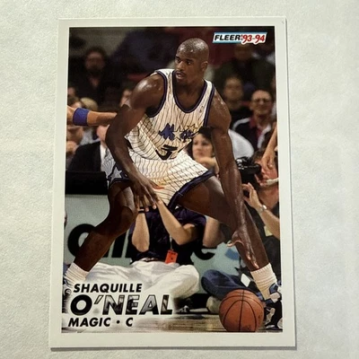 Fleer 1993-94 - Shaquille O'Neal #149 Magic Salón de la fama casi nuevo+ Foto 1 de 2