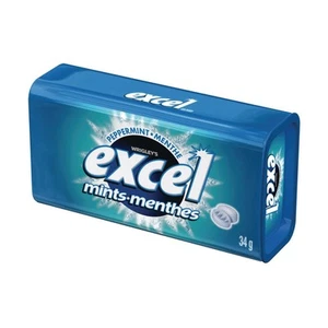 Excel Mints Peppermint, 34gm Tin, 8 Count - Picture 1 of 4