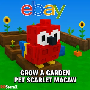 ✅ Guacamayo Escarlata | 🔥Crece un Jardín🔥 |🛒Entrega Barata y Rápida✅ - Imagen 1 de 1