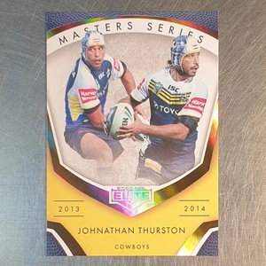 2023 NRL Elite Masters Series Johnathan Thurston Card MS06 Cowboys - Picture 1 of 2